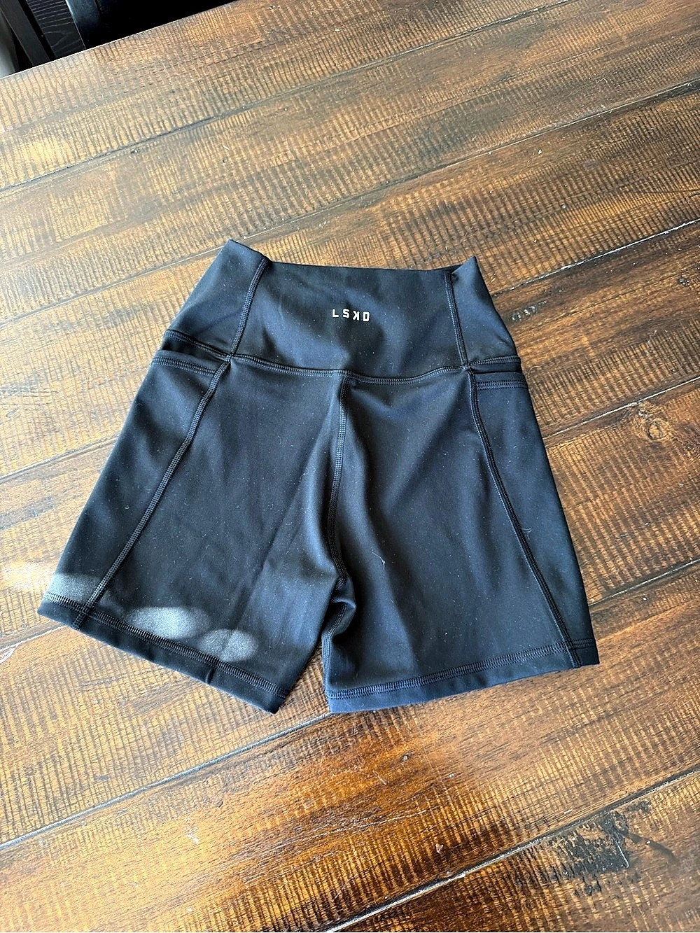 LSKD Bike Shorts in Black Size Small NWT